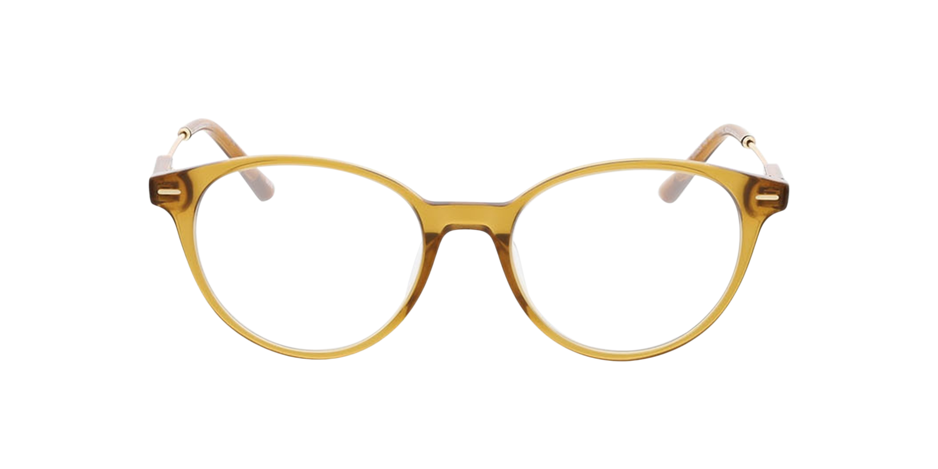 Venedig Kristal Bruin AcetaatEyeglass Frames van B24, Vooraanzicht