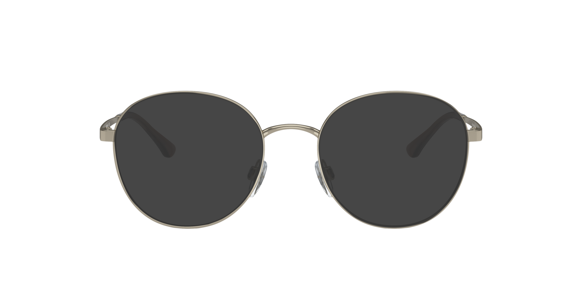 EA1144 Glanzend Lichtgoud MetaalEyeglass Frames van B24, met getinte lenzen