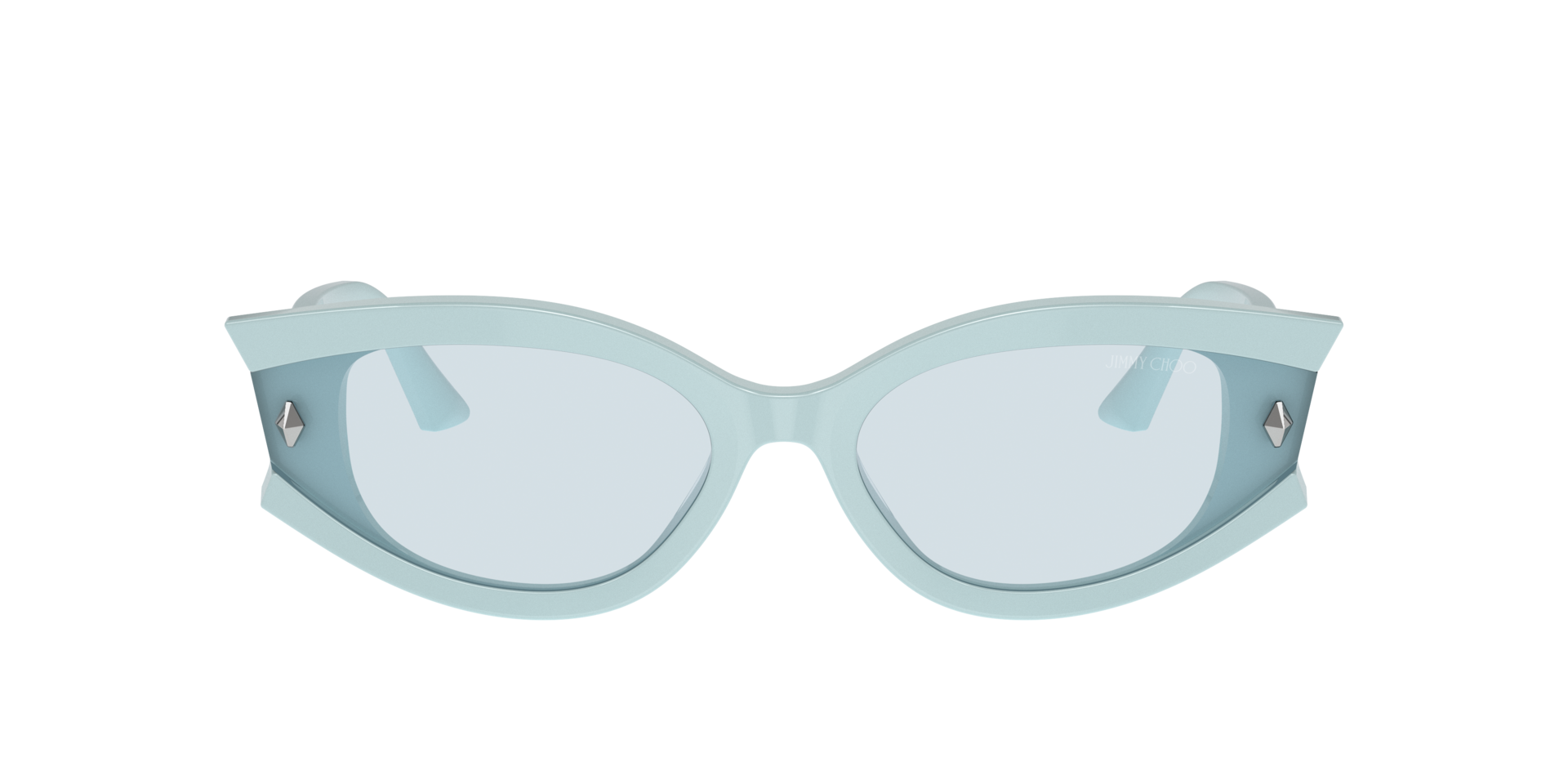 JC5015U Azure AcetatSunglass Frames von B24, mit getönten Gläsern