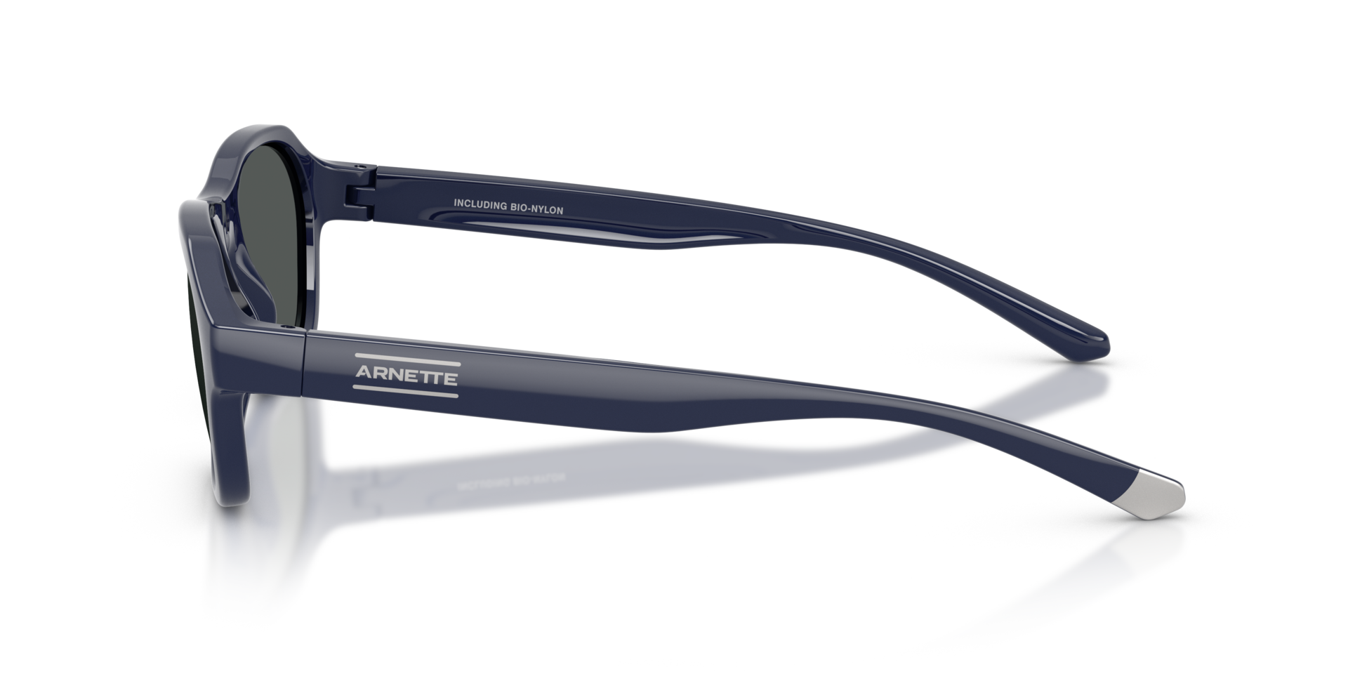 AN4380 Dunkelblau KunststoffSunglass Frames von B24, Seitenansicht