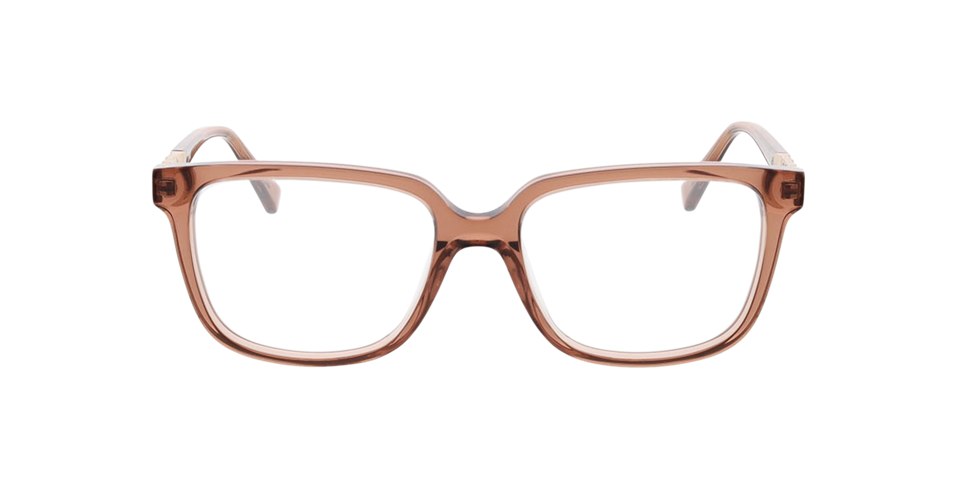 Scarlett Kristallrosa AcetatEyeglass Frames von B24, Vorderansicht