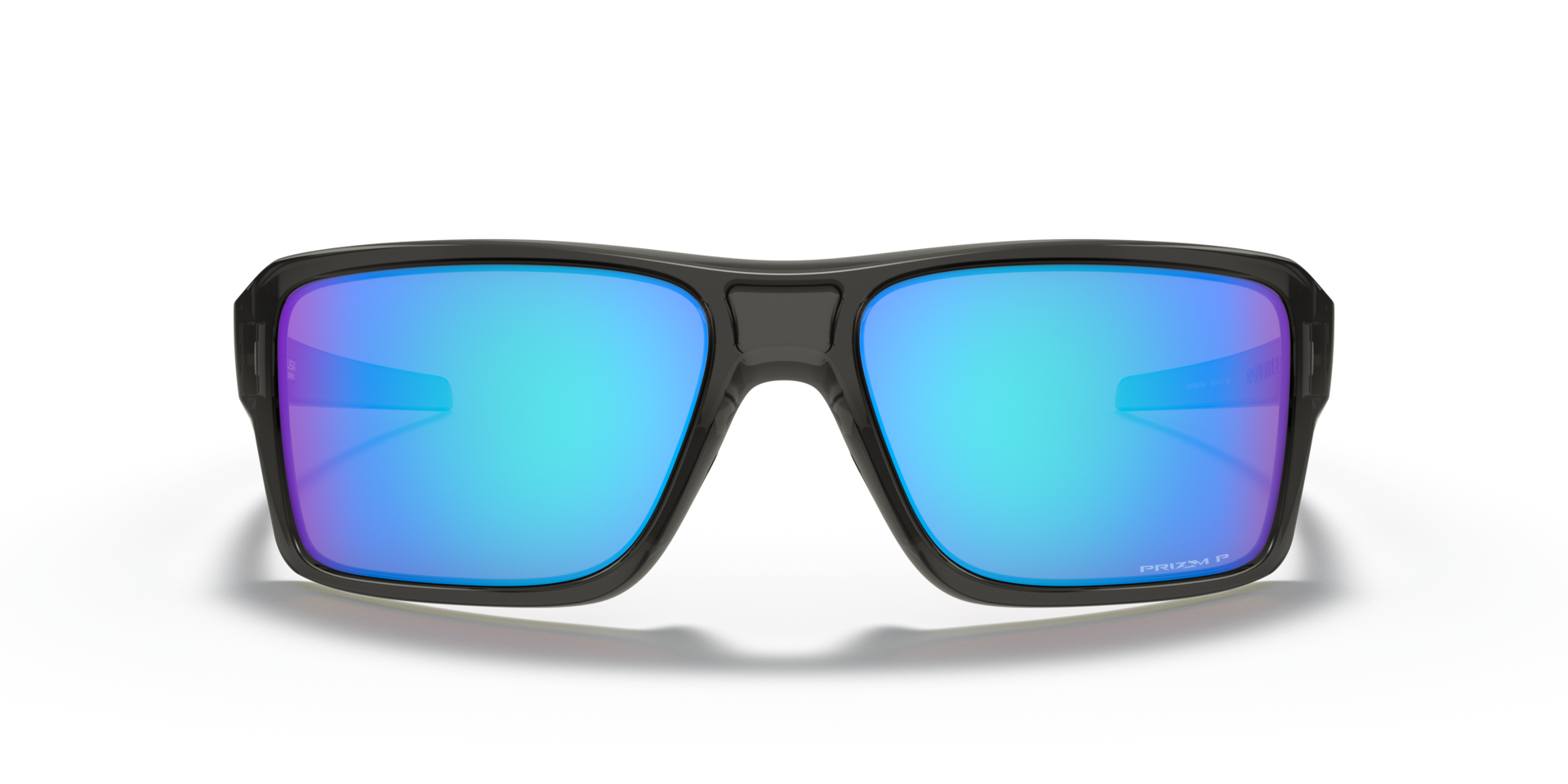 Double Edge Grau Rauch KunststoffSunglass Frames von B24, Vorderansicht