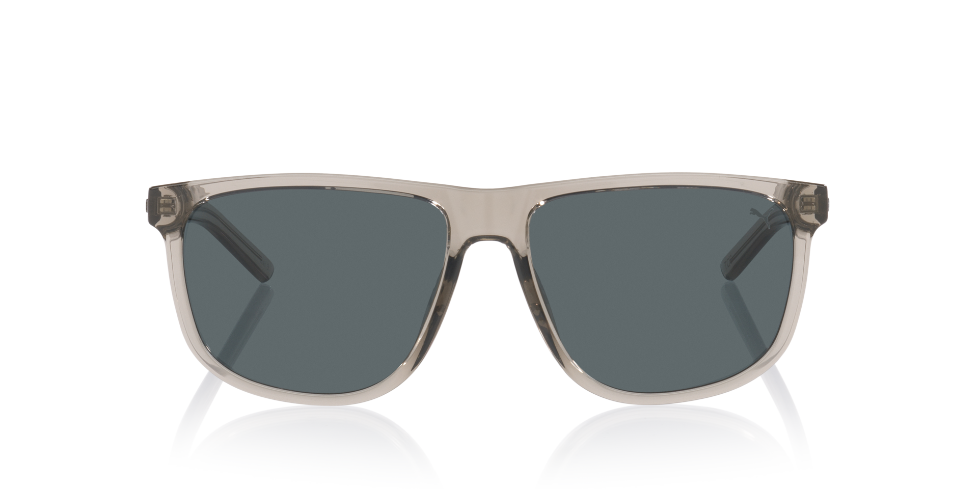 PU0499SA Grijs KunststofSunglass Frames van B24, Vooraanzicht