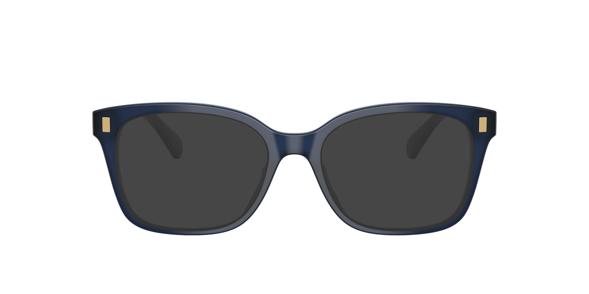 RA7174U Shiny Opalescent Blue AcetaatEyeglass Frames van B24, met getinte lenzen