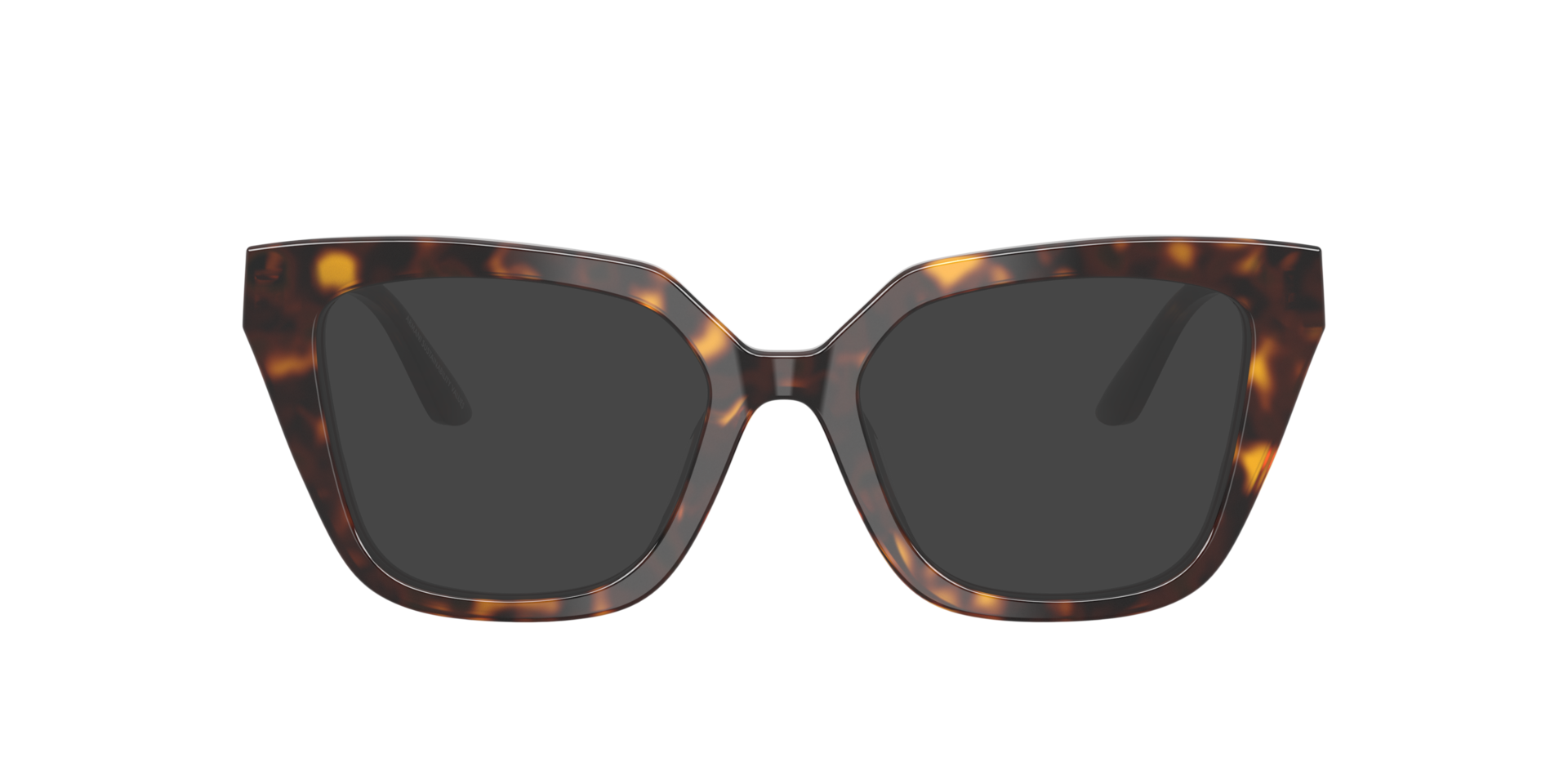 EA3267U Glanzend Havana AcetaatEyeglass Frames van B24, met getinte lenzen