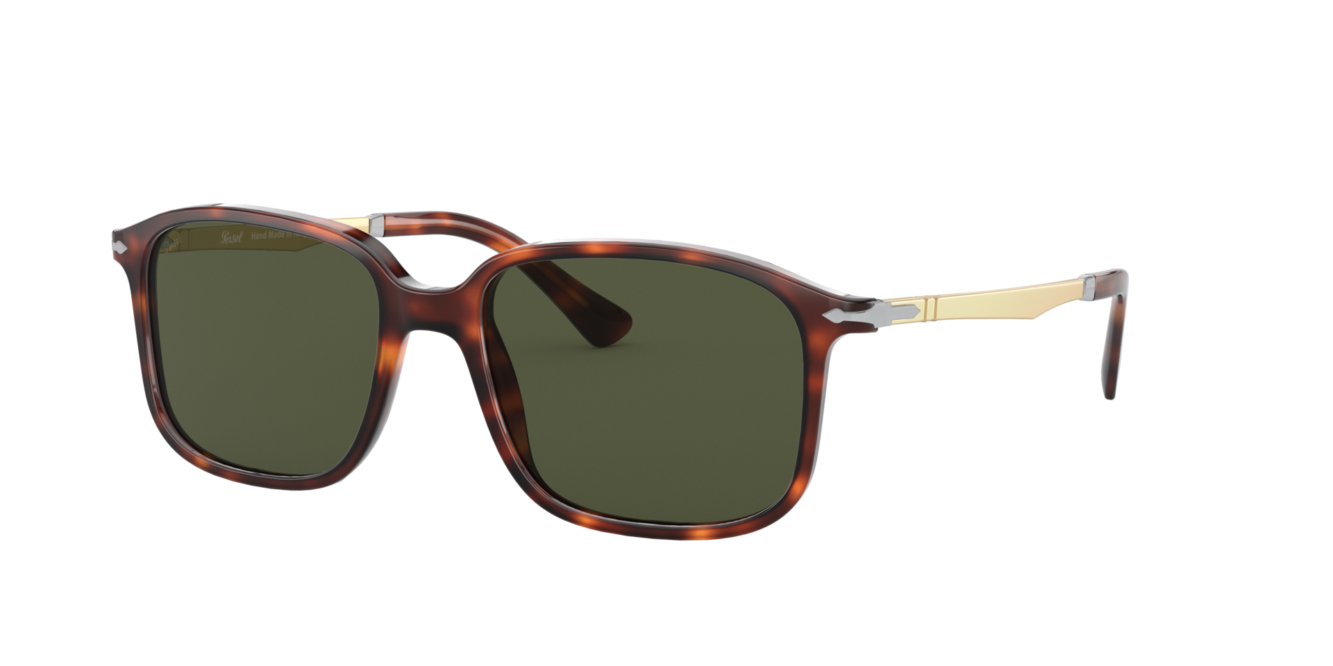PO3246S Havana AcetatSunglass Frames von B24, Dreiviertelansicht