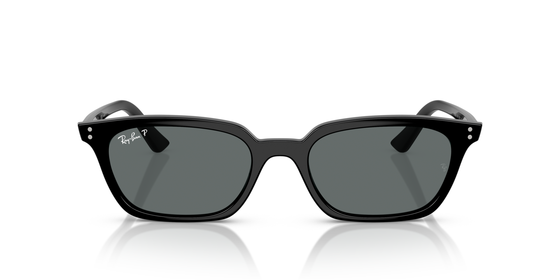 RB4456 Zwart KunststofSunglass Frames van B24, Vooraanzicht