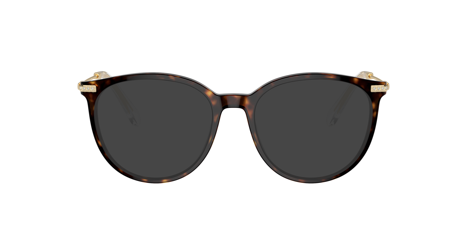 SK2009 Donker Havana AcetaatEyeglass Frames van B24, met getinte lenzen