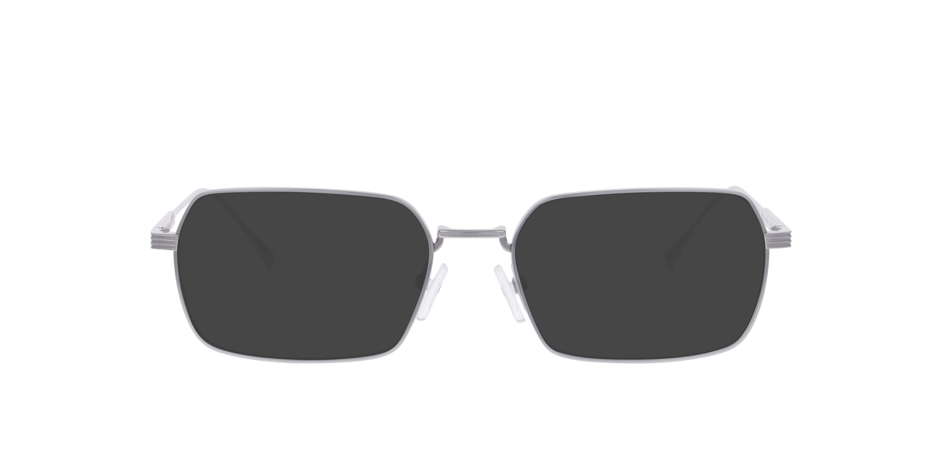 Caspiane Silber TitanEyeglass Frames von B24, mit getönten Gläsern