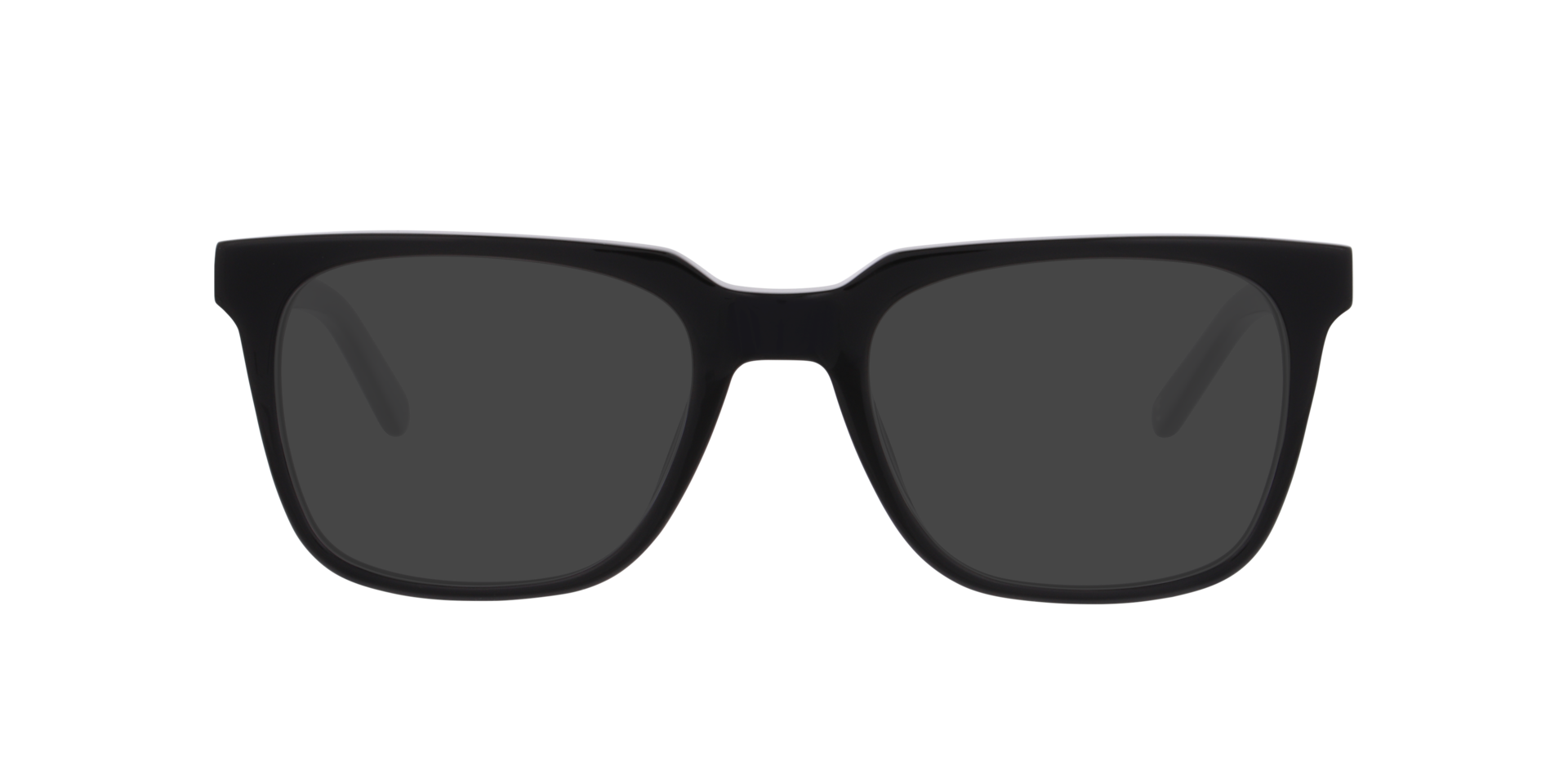 Balthazar Jet Black AcetaatEyeglass Frames van B24, met getinte lenzen