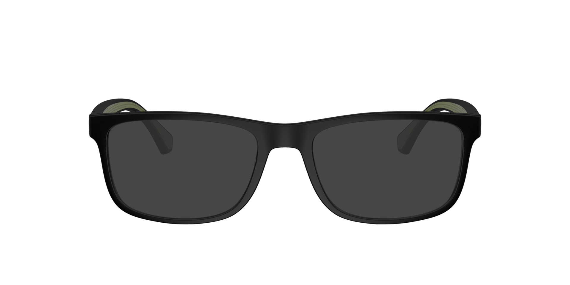 Matt Schwarz EA3147 -  Plastic Sonnenbrillen