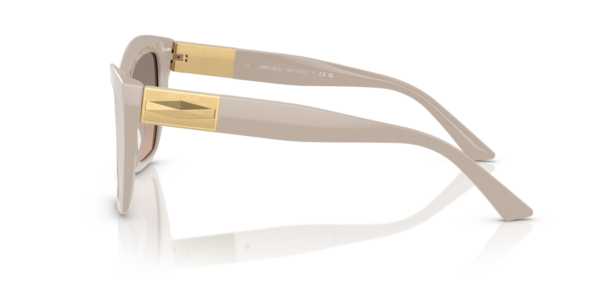 JC5031 Ash AcetatSunglass Frames von B24, Seitenansicht