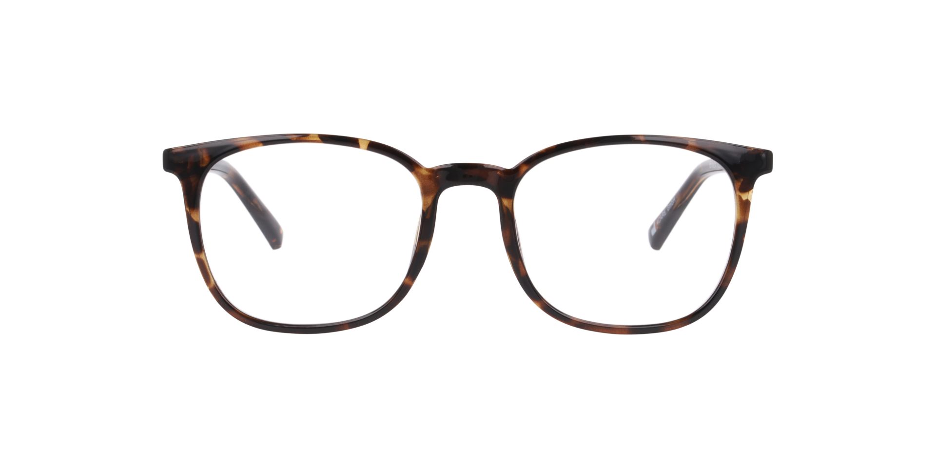 Nevada Havana KunststofEyeglass Frames van B24, Vooraanzicht