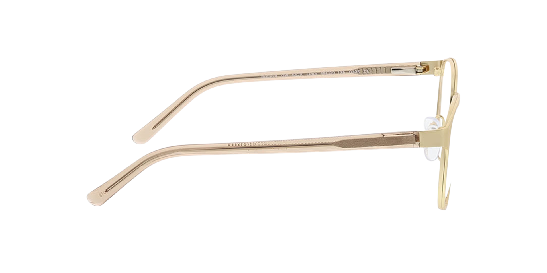 Lima Matgoud MetaalEyeglass Frames van B24, Zijaanzicht
