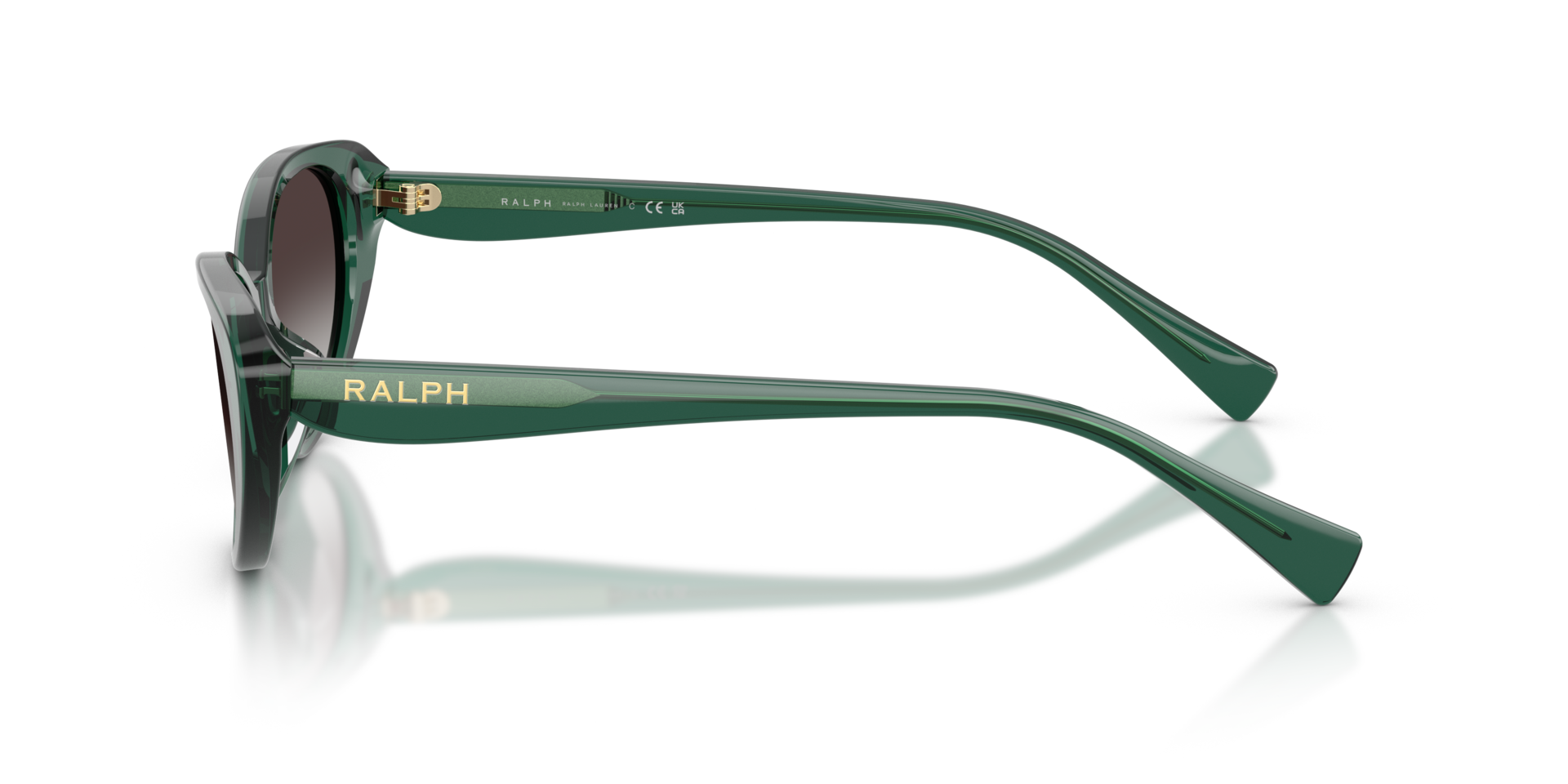 RA5359U Transparent Grün AcetatSunglass Frames von B24, Seitenansicht