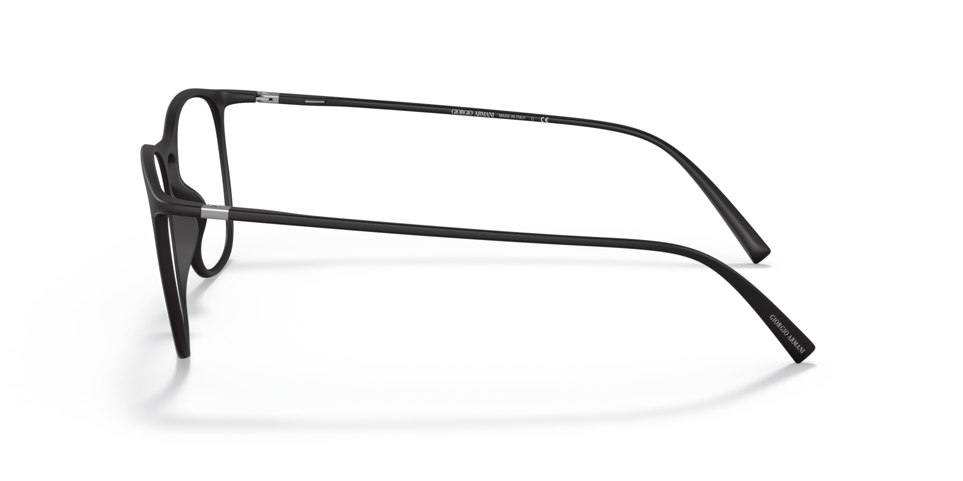 AR7202 Matzwart KunststofEyeglass Frames van B24, Zijaanzicht