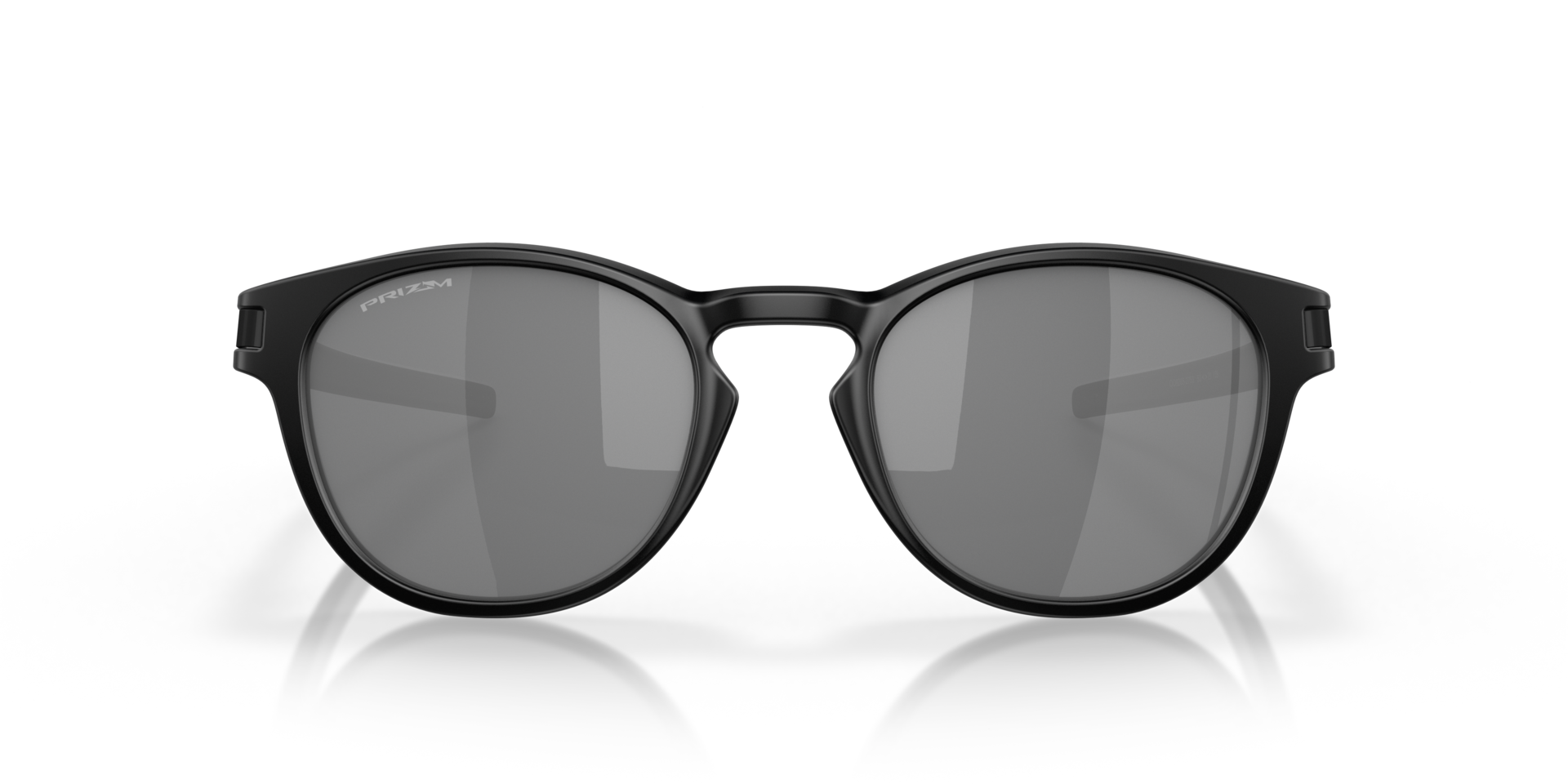 Latch™ Matzwart KunststofSunglass Frames van B24, Vooraanzicht