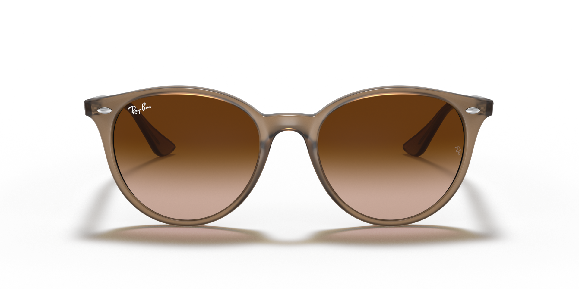 RB4305 Beige KunststoffSunglass Frames von B24, Vorderansicht