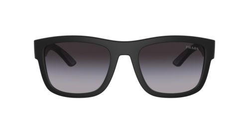 Prada Linea Rossa - PS 01ZS, Herren, Matt Schwarz/Matte Grey Metal/Matte Black, Größe: X-Large