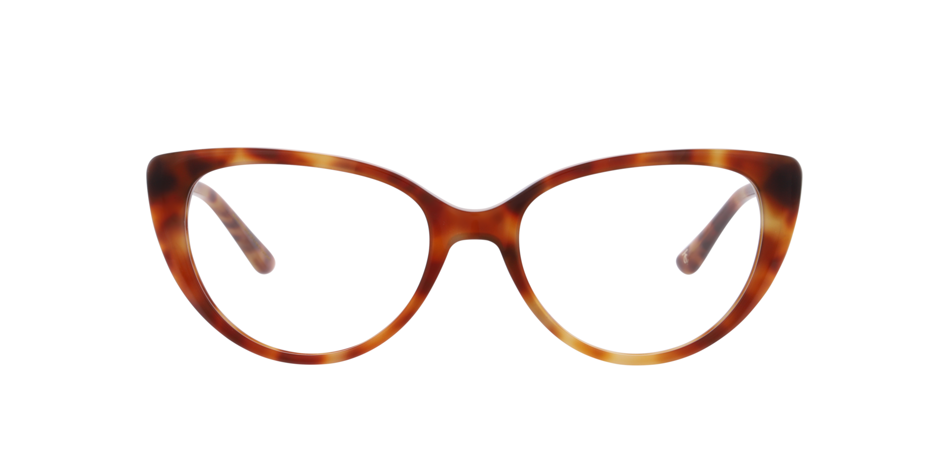 Lara Havana AcetatEyeglass Frames von B24, Vorderansicht