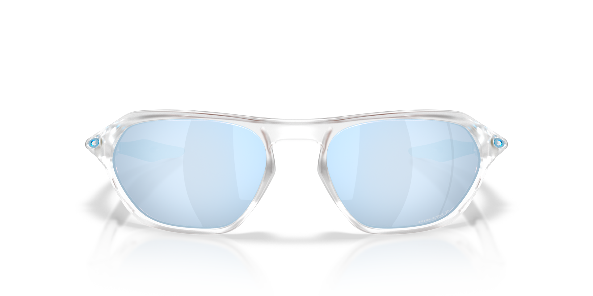 Cage Jacket® Matt transparent KunststoffSunglass Frames von B24, Vorderansicht