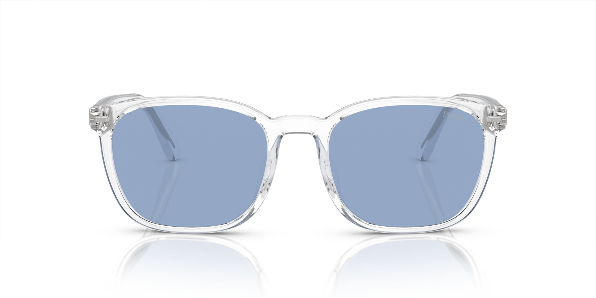 PH4208U Glanzend Kristal KunststofSunglass Frames van B24, Vooraanzicht