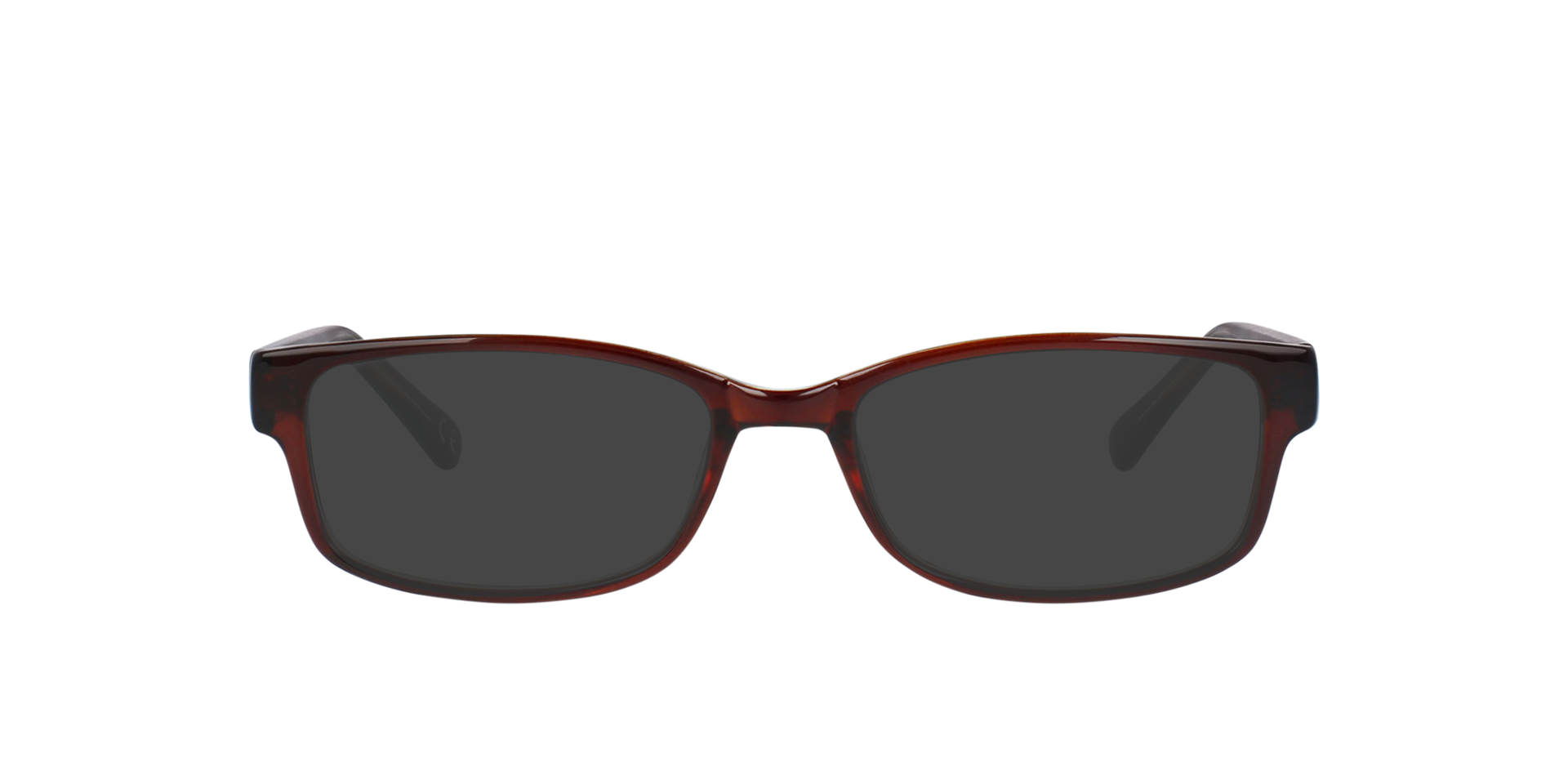 Drifter Shiny Crystal Brown KunststofEyeglass Frames van B24, met getinte lenzen