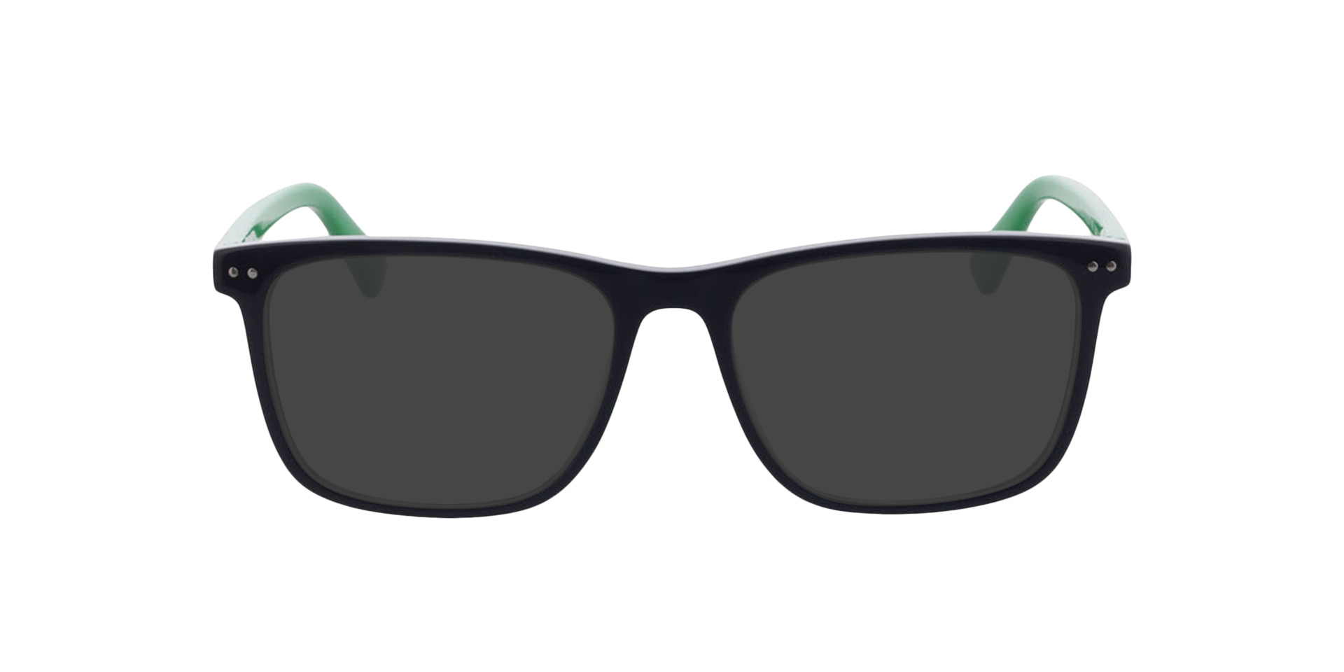 CHICAGO Blauw  &  groen AcetaatEyeglass Frames van B24, met getinte lenzen
