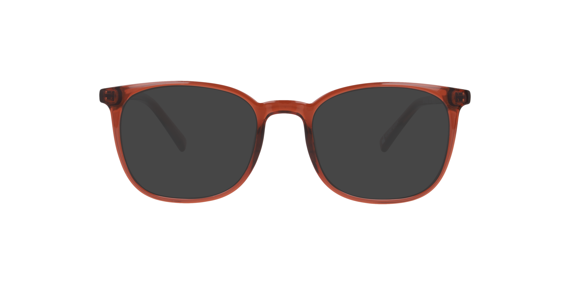 Nevada Kristalrood KunststofEyeglass Frames van B24, met getinte lenzen