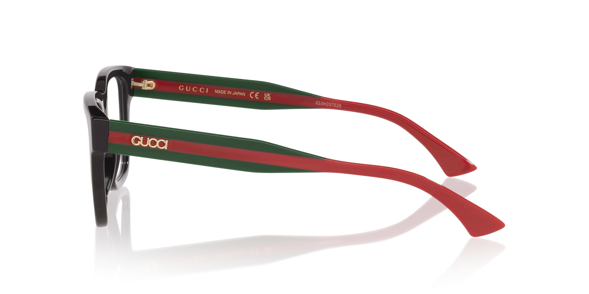 GG1870O Zwart AcetaatEyeglass Frames van B24, Zijaanzicht