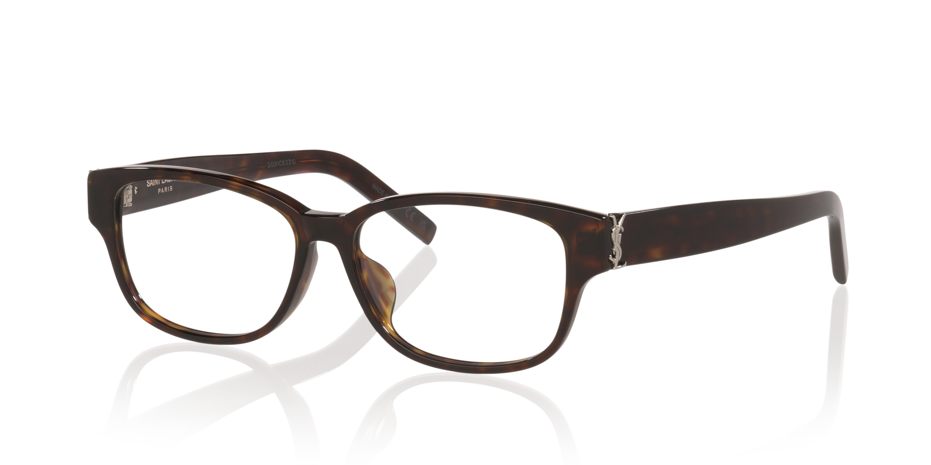 SL M149/F Tortoise AcetatEyeglass Frames von B24, Dreiviertelansicht