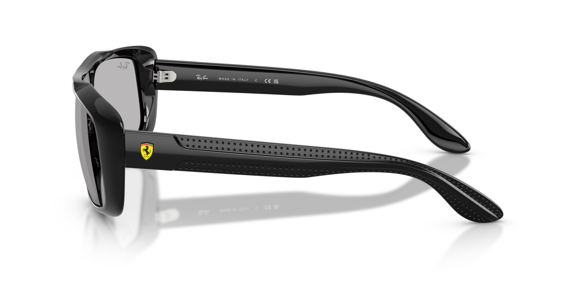 RB4479M Zwart KunststofSunglass Frames van B24, Zijaanzicht