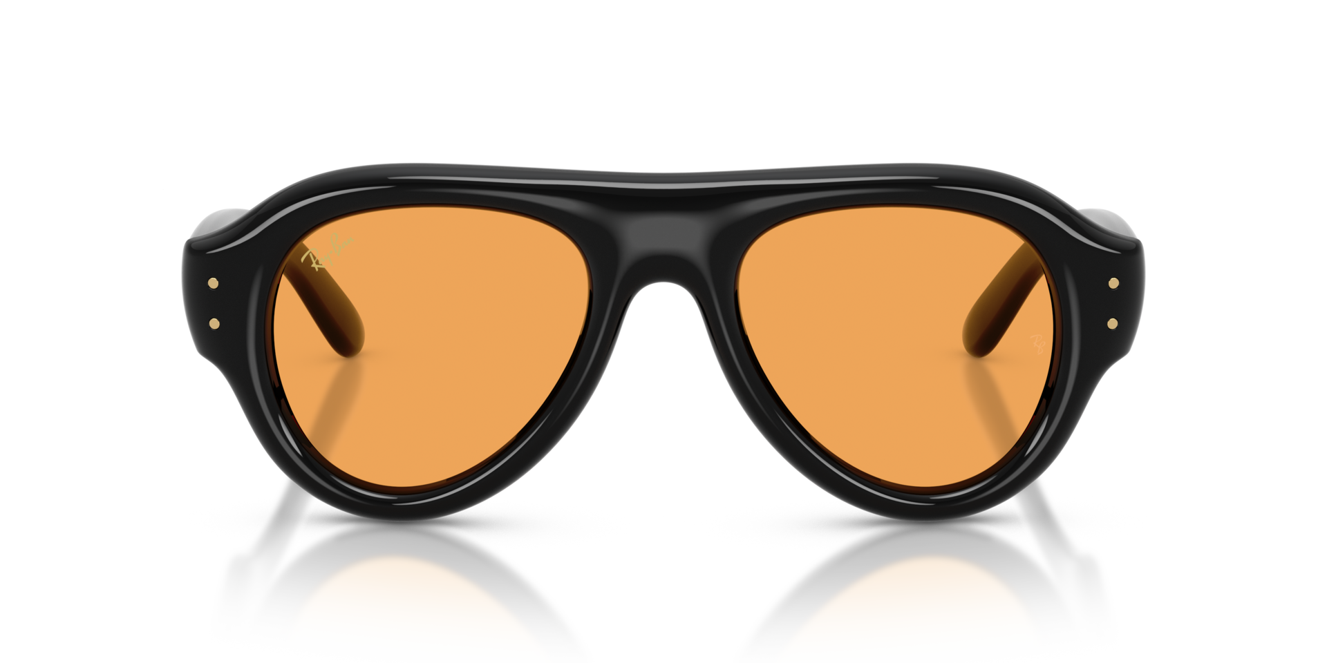 RB4925 Schwarz KunststoffSunglass Frames von B24, Vorderansicht