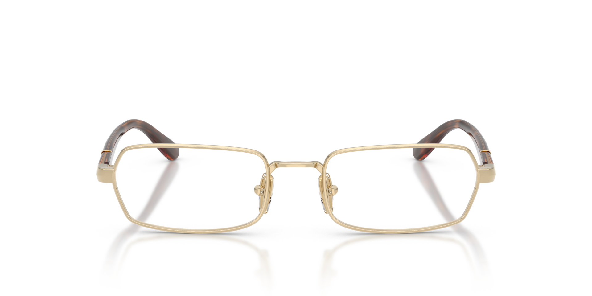 VO4351 Lichtgoud MetaalEyeglass Frames van B24, Vooraanzicht