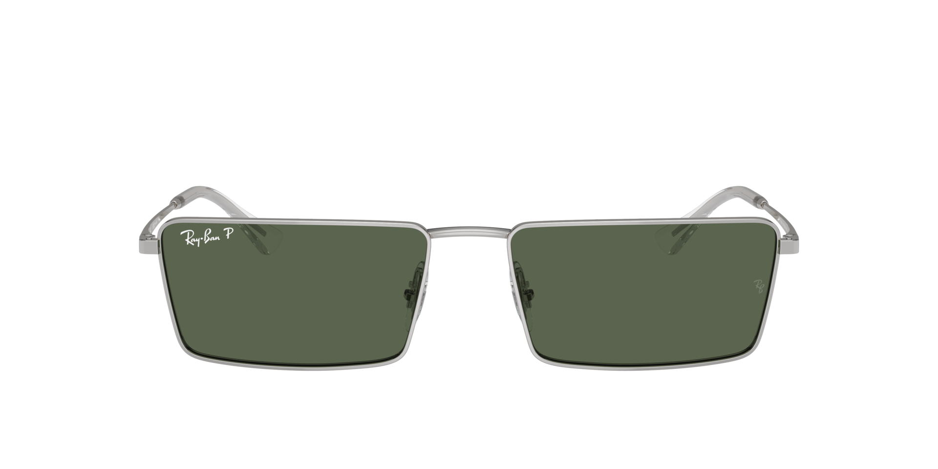 RB3741 Silber MetallSunglass Frames von B24, mit getönten Gläsern
