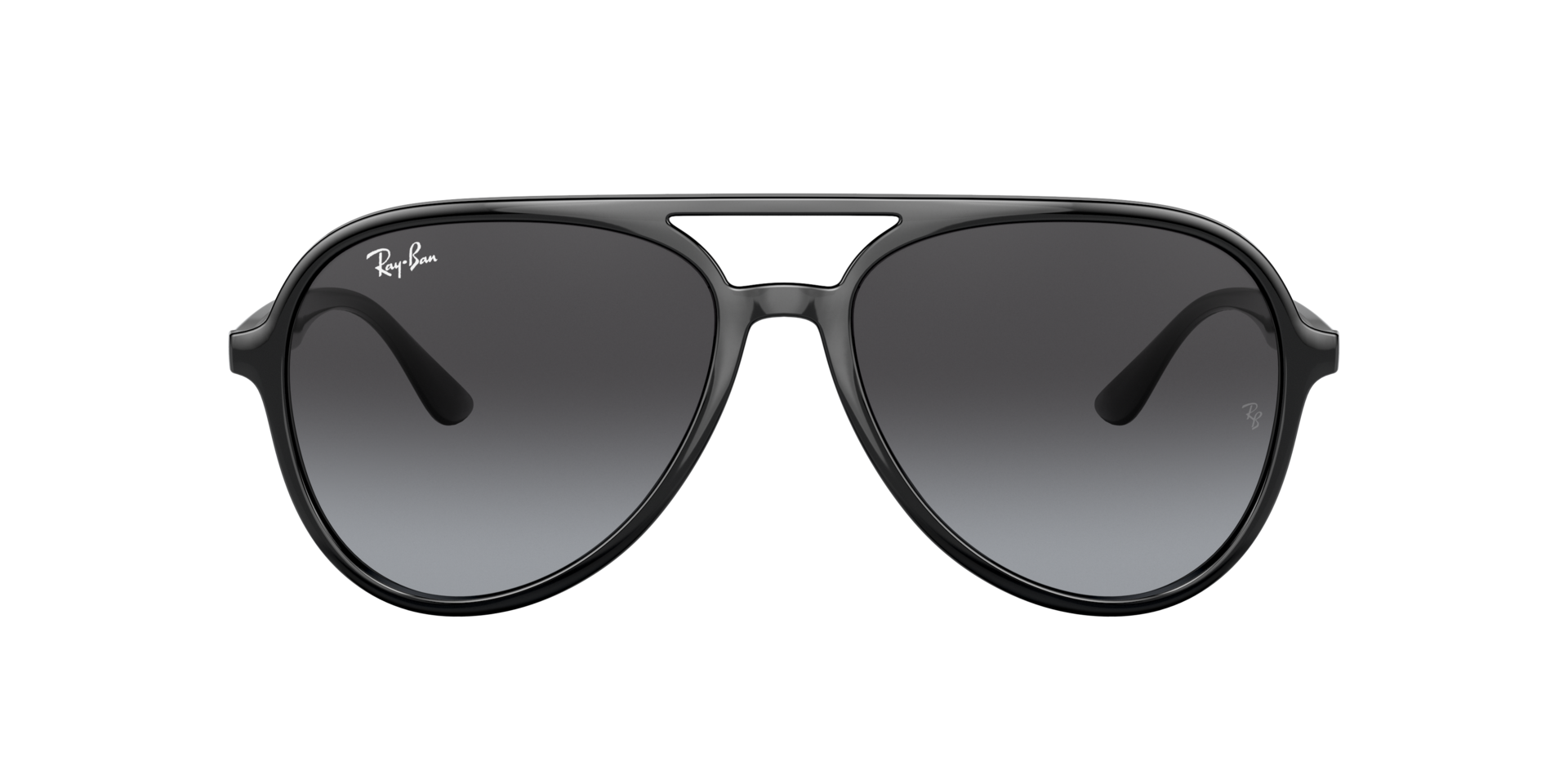 RB4376 Zwart KunststofSunglass Frames van B24, met getinte lenzen