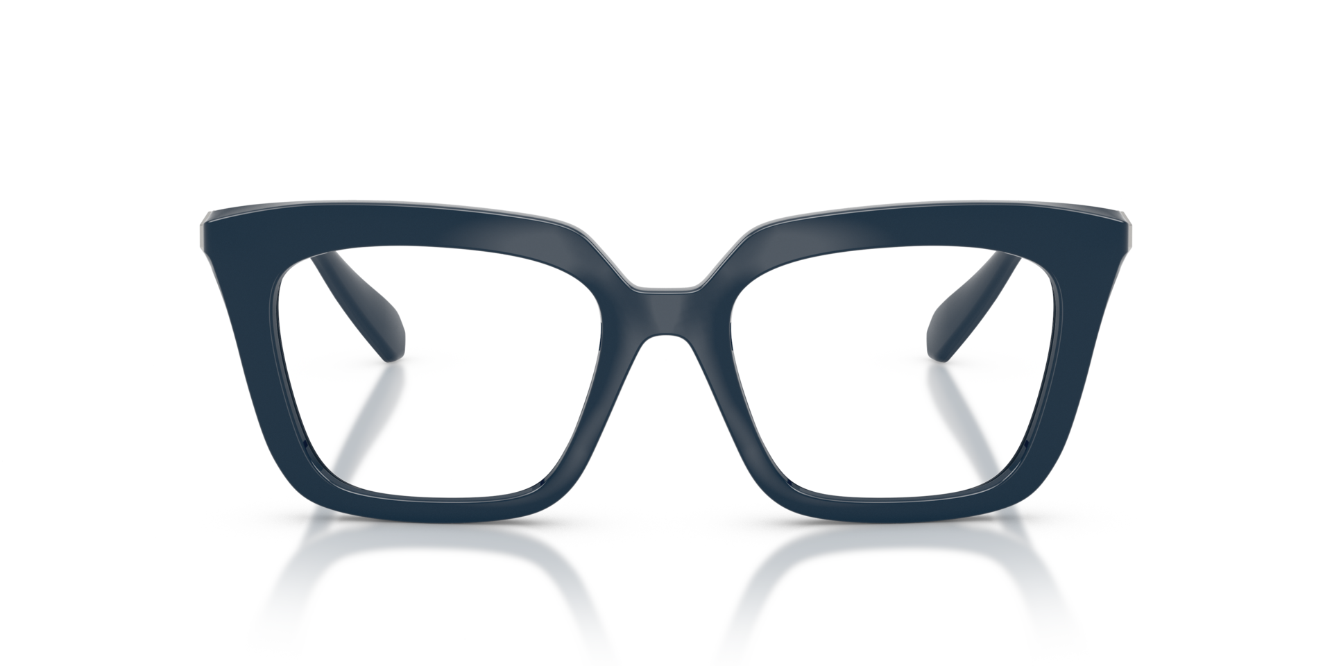 SK2043 Blauw KunststofEyeglass Frames van B24, Vooraanzicht