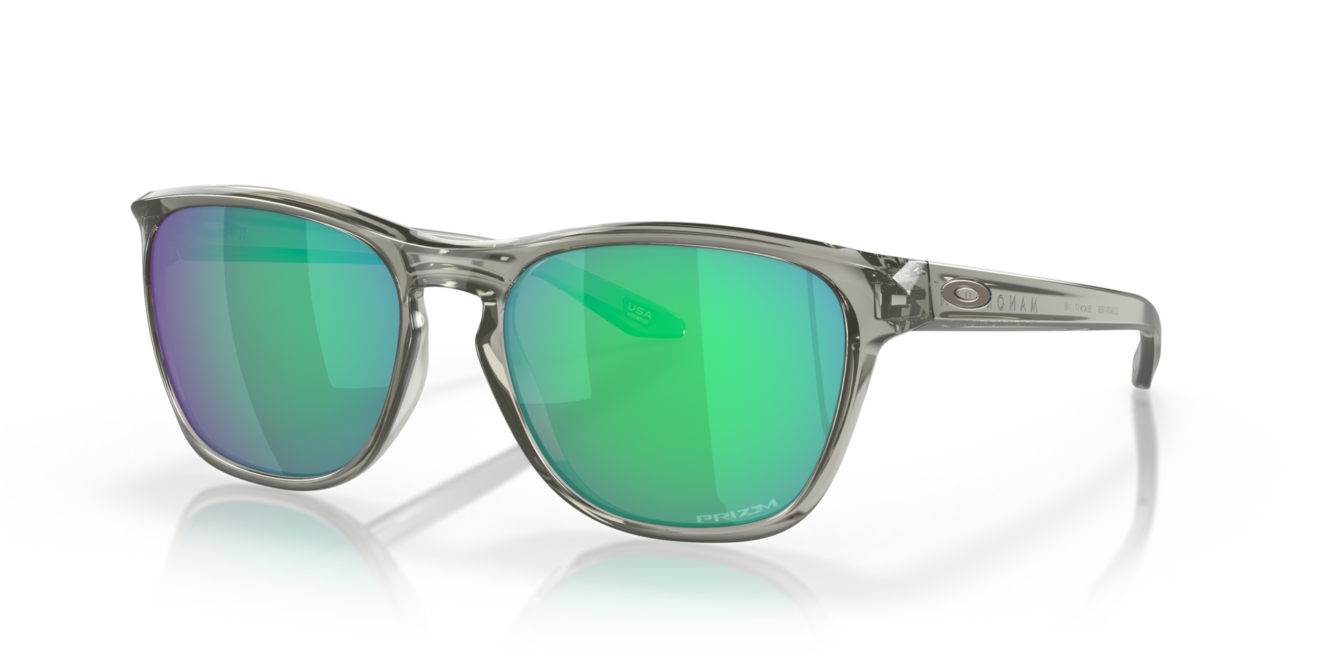 Manorburn Grey Ink KunststoffSunglass Frames von B24, Dreiviertelansicht
