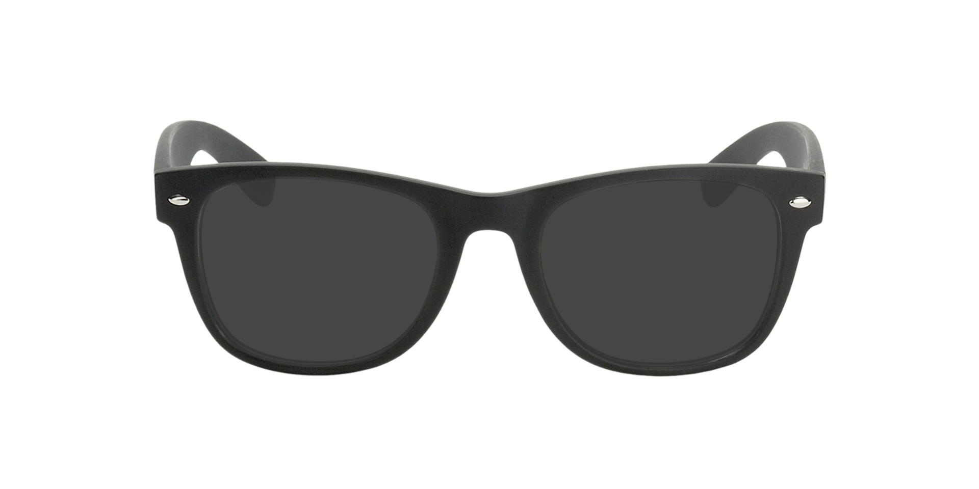 Parma Zwart KunststofEyeglass Frames van B24, met getinte lenzen