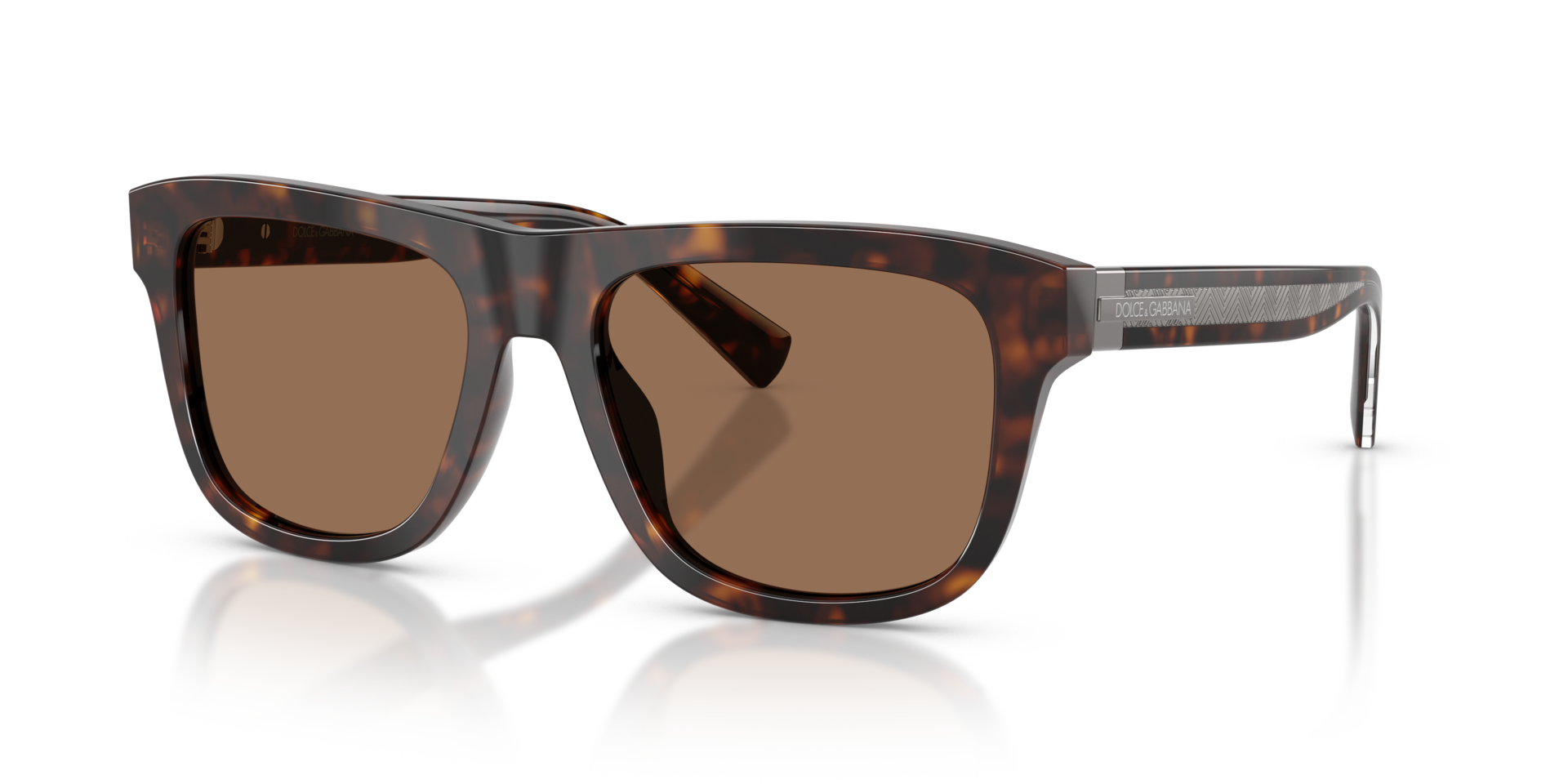DG4545 Havana AcetatSunglass Frames von B24, Dreiviertelansicht