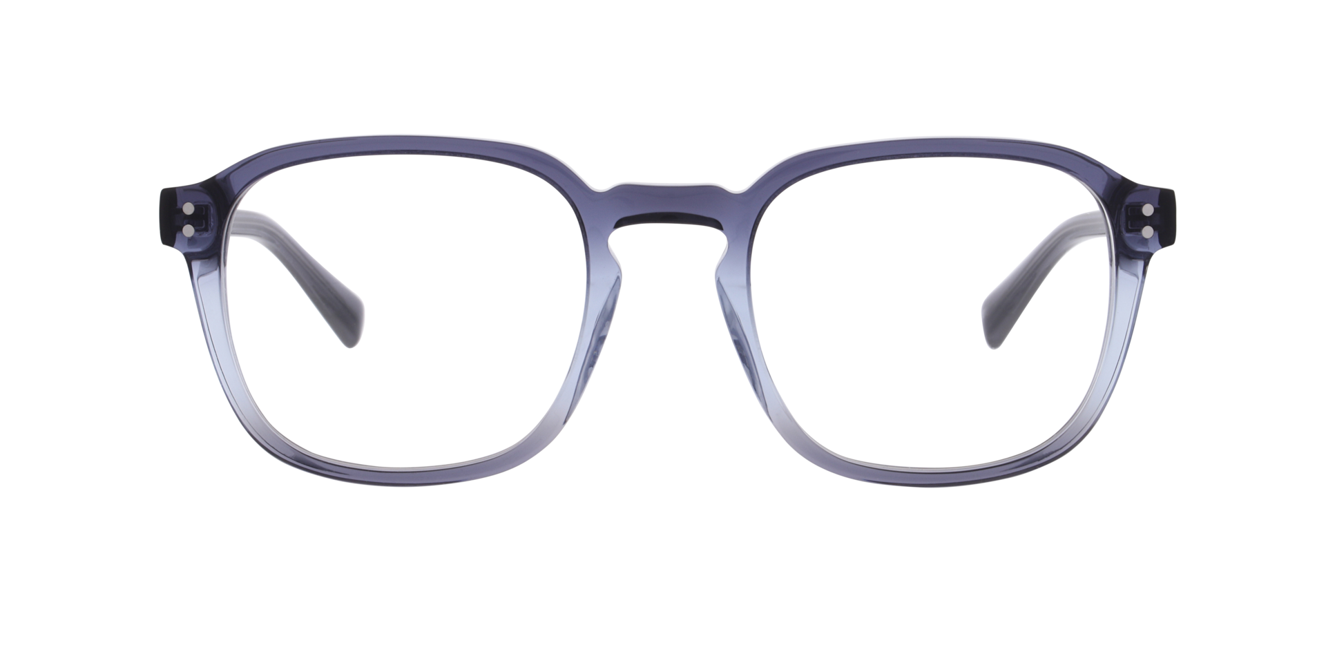 Echo Blau AcetatEyeglass Frames von B24, Vorderansicht
