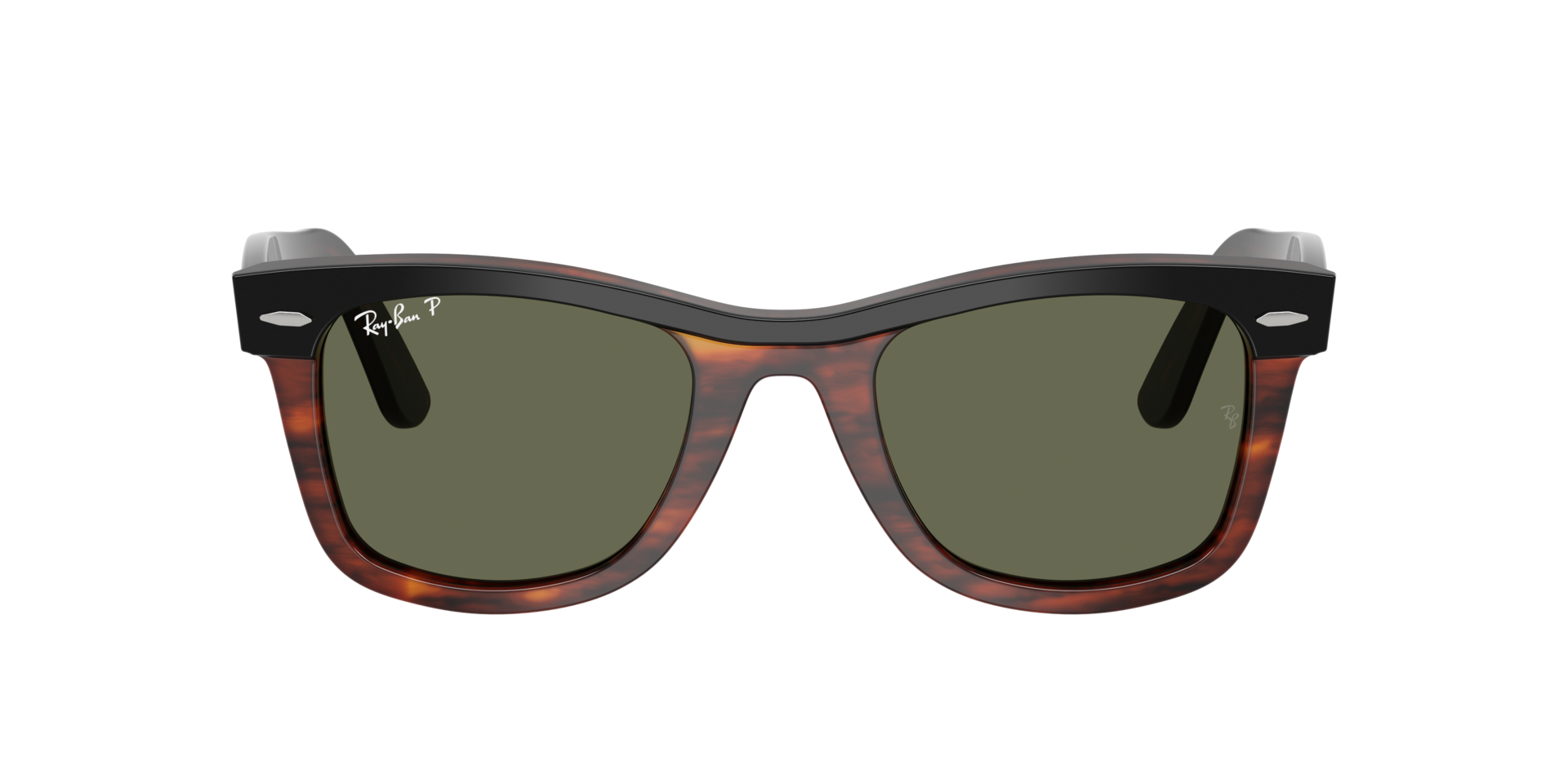 RB2240 Black On Havana AcetaatSunglass Frames van B24, met getinte lenzen