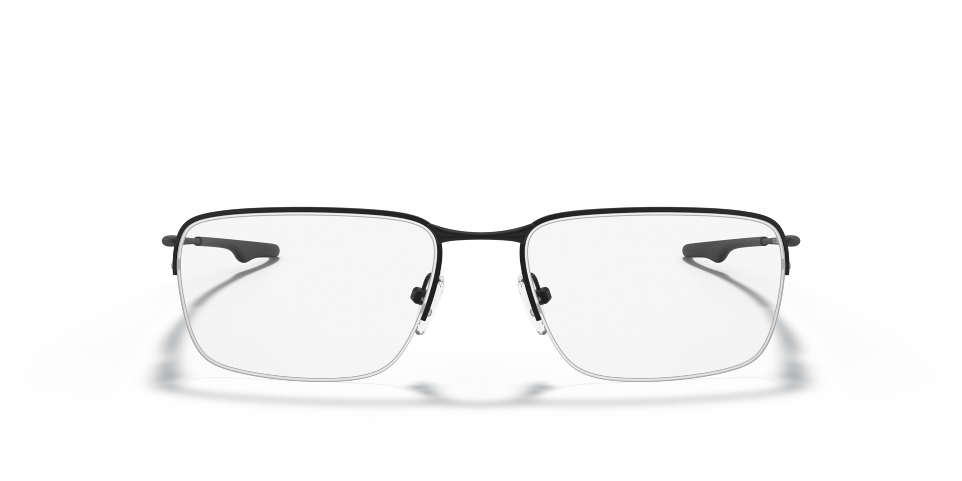 Wingback SQ Schwarz satiniert TitanEyeglass Frames von B24, Vorderansicht