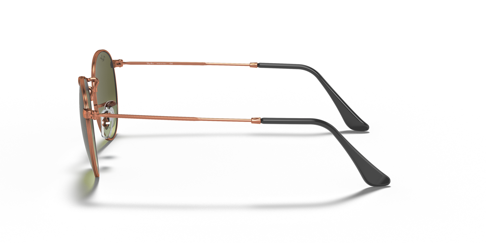 RB3447 Brons-Koper MetaalSunglass Frames van B24, Zijaanzicht