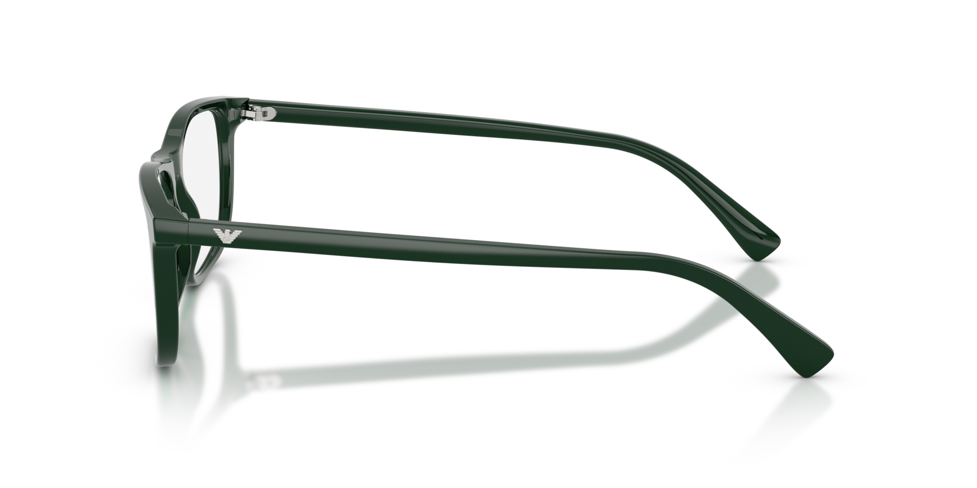 EA3287 Shiny Green AcetaatEyeglass Frames van B24, Zijaanzicht