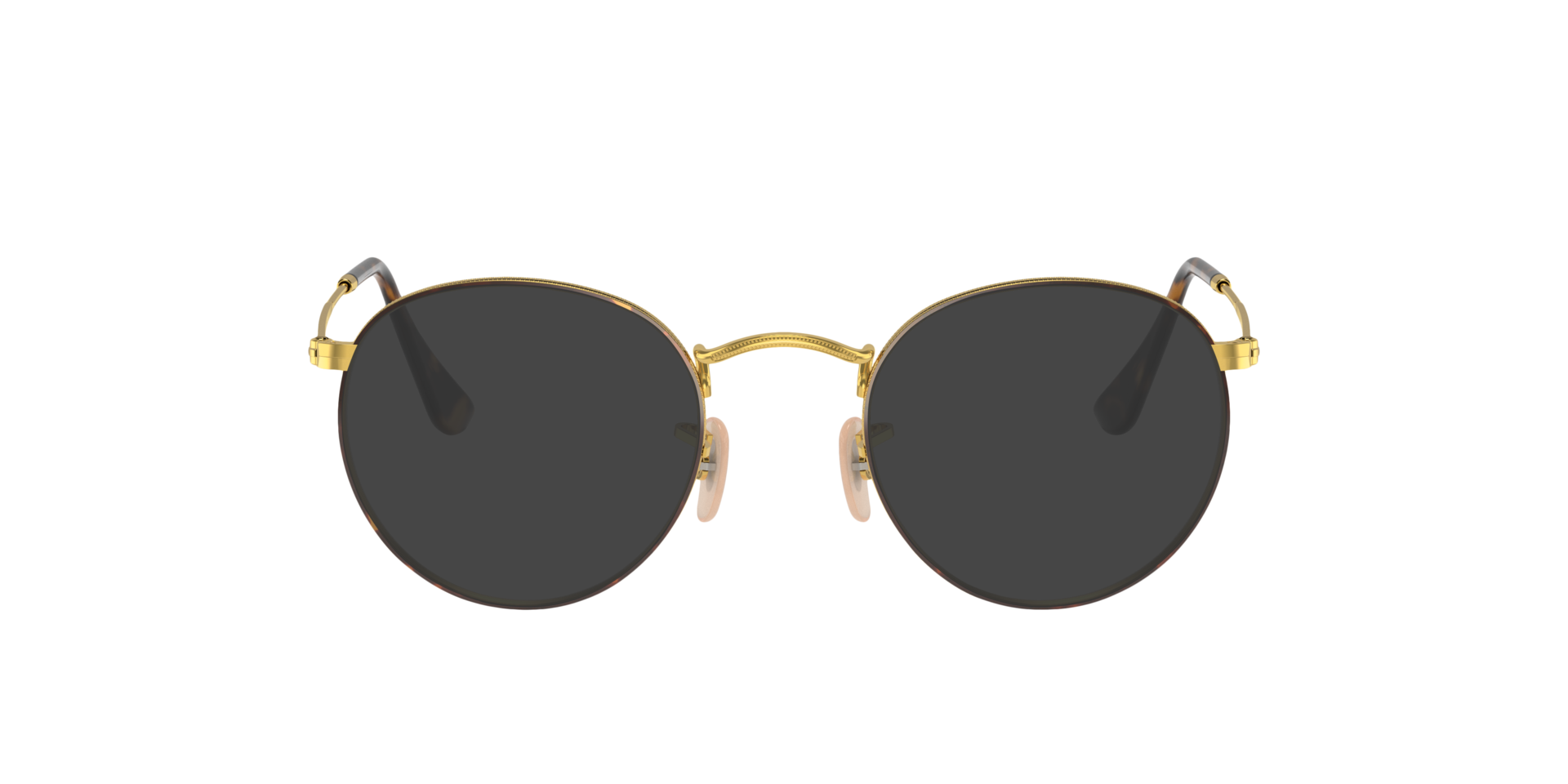 RB3447V Havana op goud MetaalEyeglass Frames van B24, met getinte lenzen