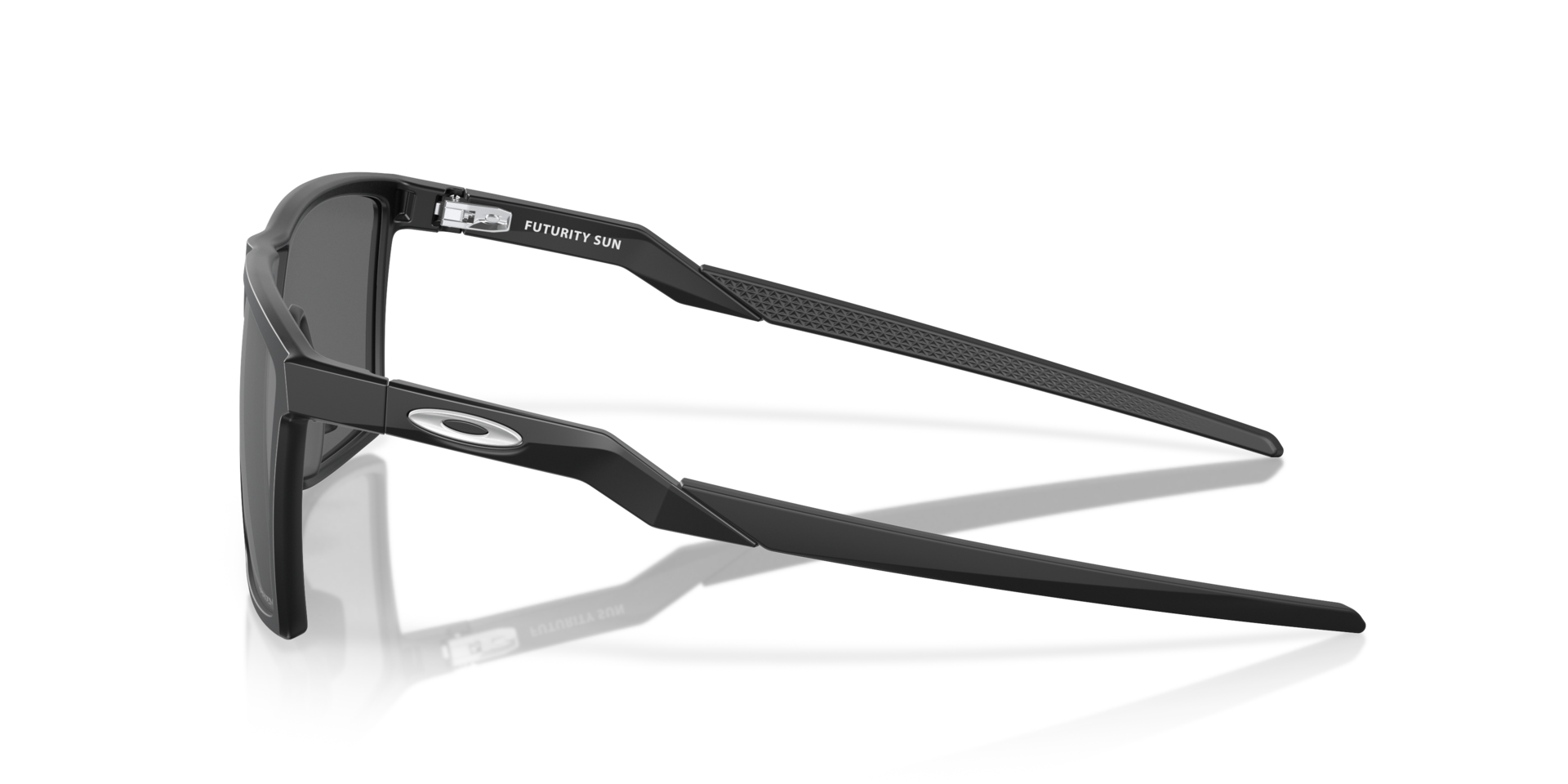 Futurity Sun Satijnglans zwart KunststofSunglass Frames van B24, Zijaanzicht