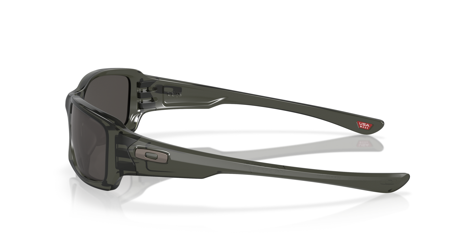 Fives Squared® Grau Rauch KunststoffSunglass Frames von B24, Seitenansicht