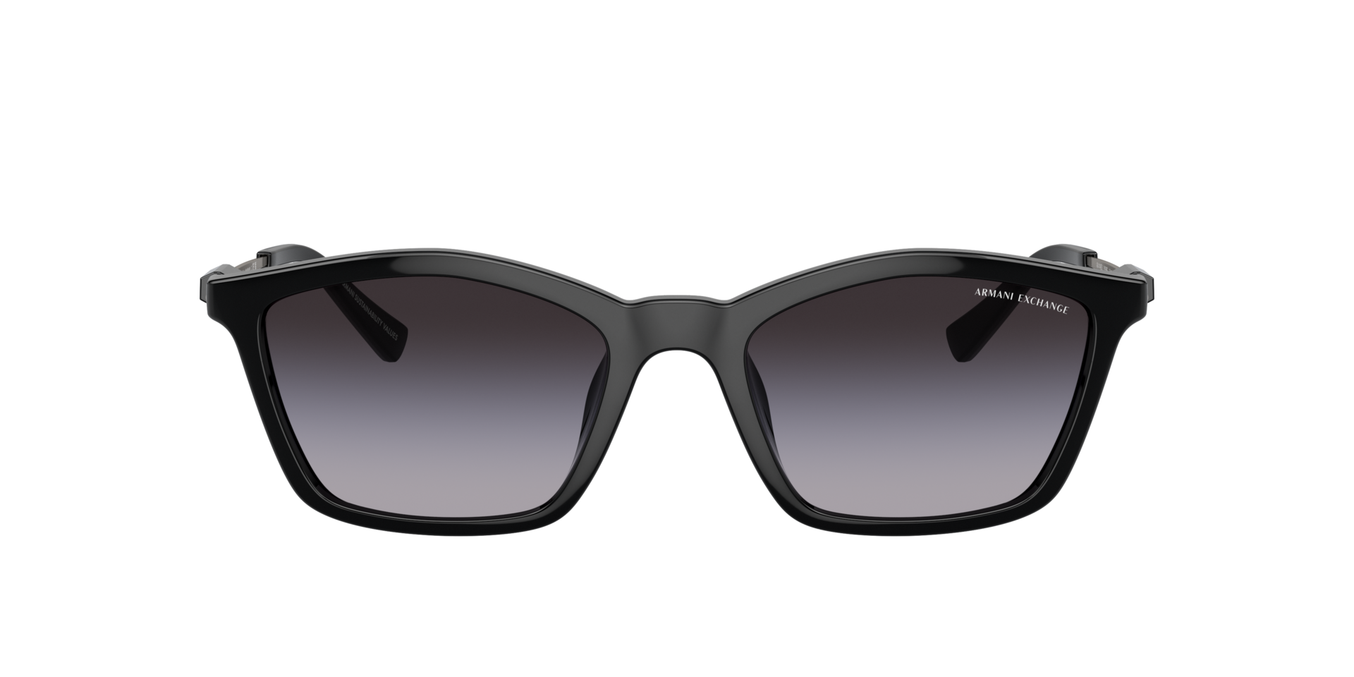 Glanzend zwart AX4146SU -  Plastic Zonnebrillen