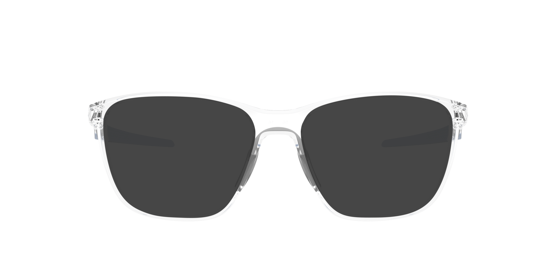 Futurity RS Glanzend transparant KunststofEyeglass Frames van B24, met getinte lenzen